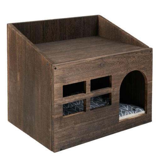 Buy Indoor Wooden Small Pet Dog & Cat Kennel House Australia