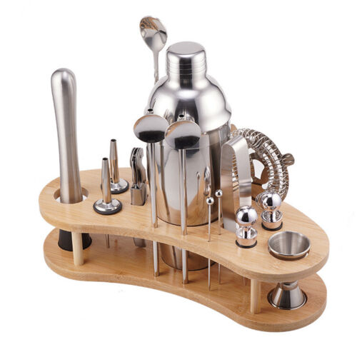 Buy Cocktail Shaker Set with Bartender Stand Kit Australia