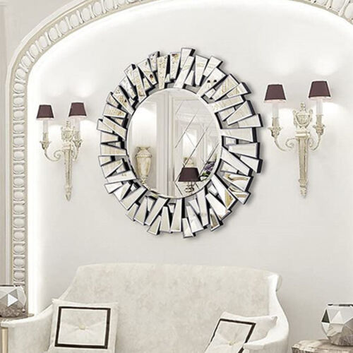 Buy Decorative Round Wall Mirror – Living Room Decor AU