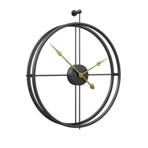 Shop 52cm Large Metal Wall Clock – Stylish Art Decor AU