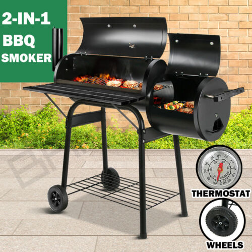 Shop Now 2-in-1 Charcoal Grill & Smoker – AU