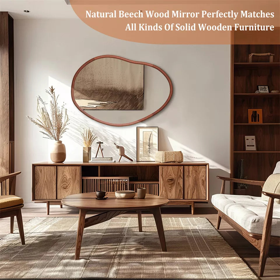Wooden Wall Mirror Decor Australia