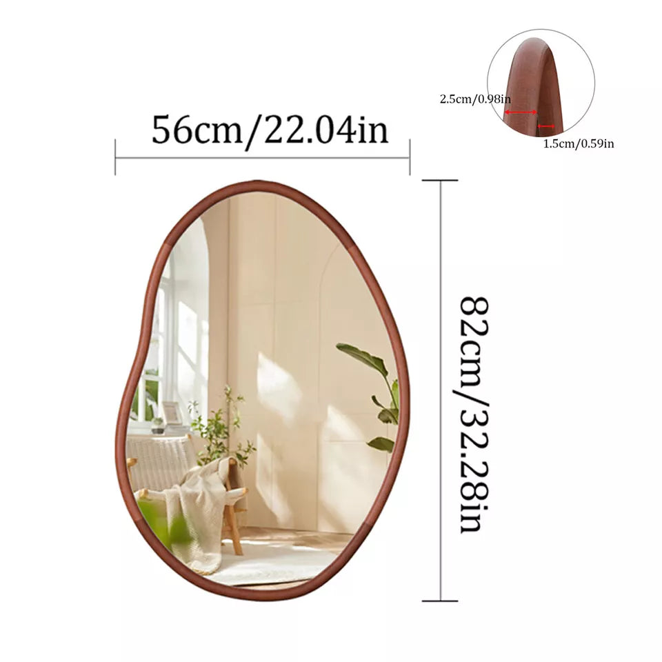 Entryway Mirror with Wooden Frame Australia