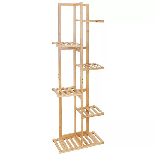 Buy 7-Pot Bamboo Plant Stand AU