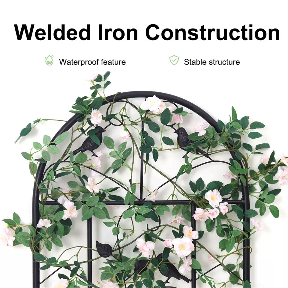 Buy 2pcs Rustproof Metal Climbing Trellis for a beautiful garden - Available in Australia