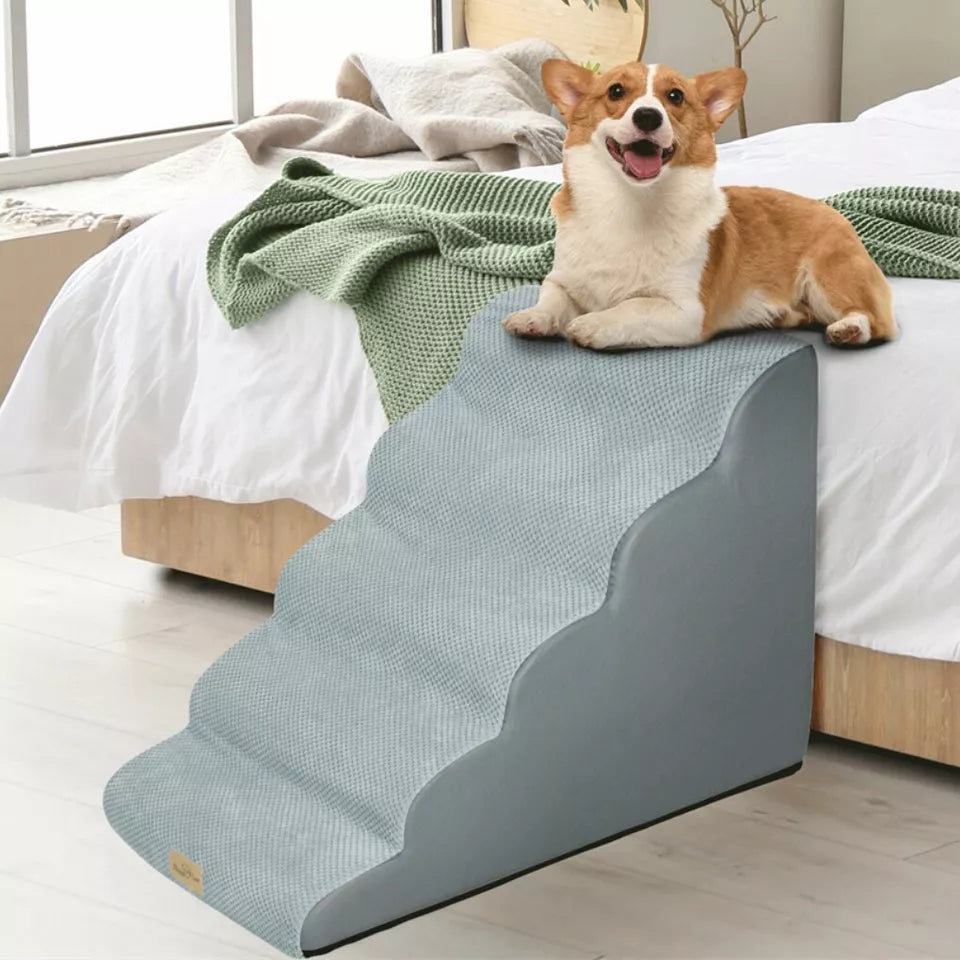 Buy Curved Dog Ramp Stairs for Easy Training & Bed in Australia Today