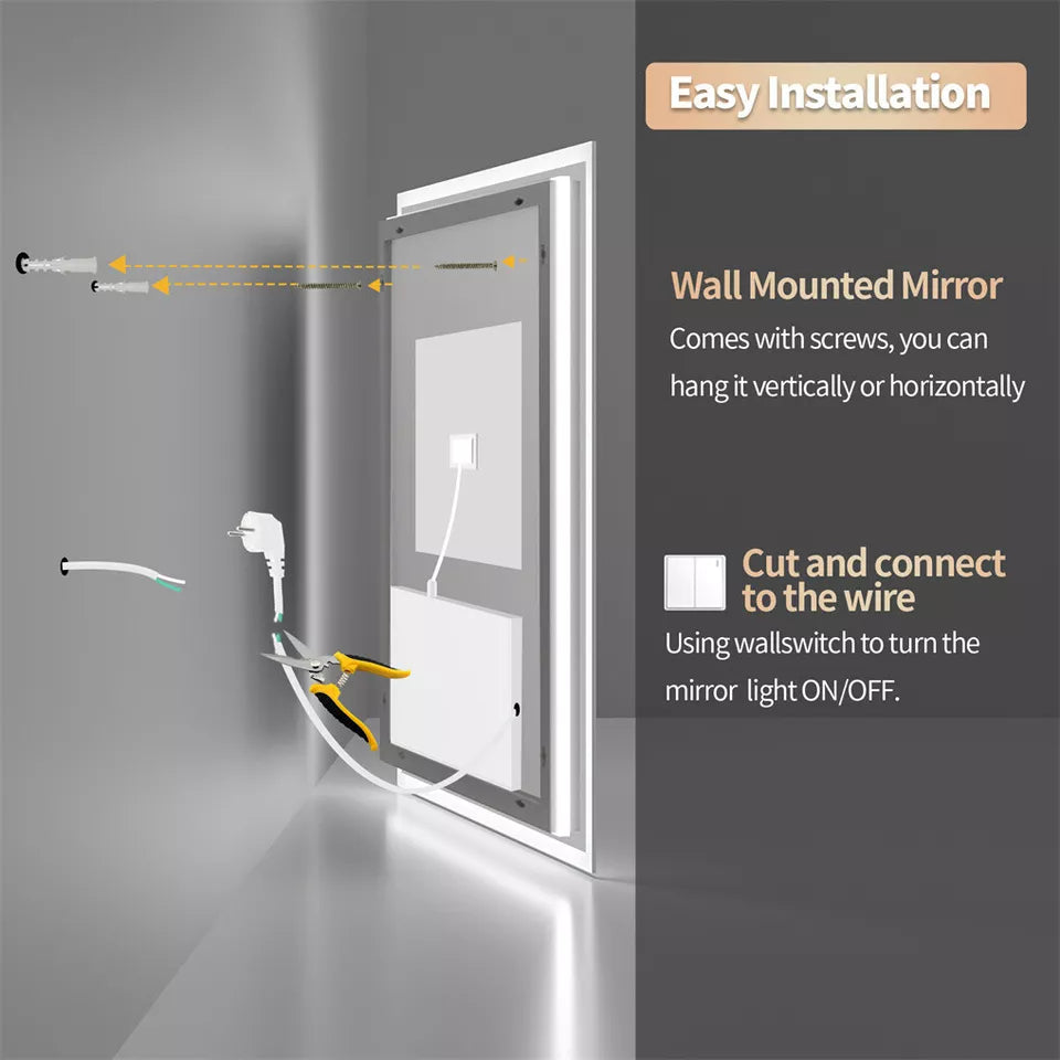 Buy LED Bathroom Mirror Online Australia