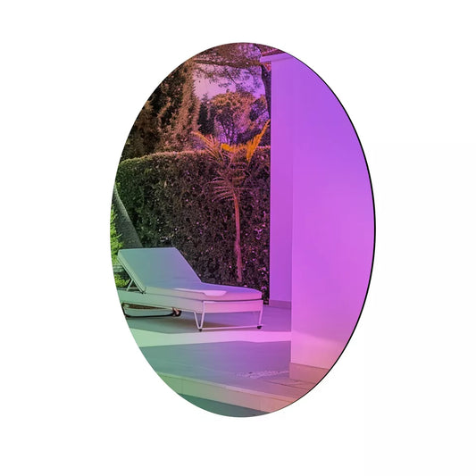 Buy round RGB rainbow mirror Australia