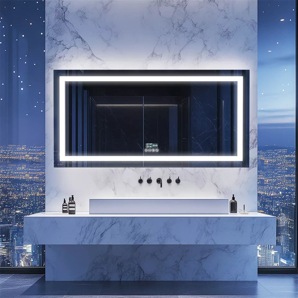 LED bathroom mirror with Bluetooth speaker Australia