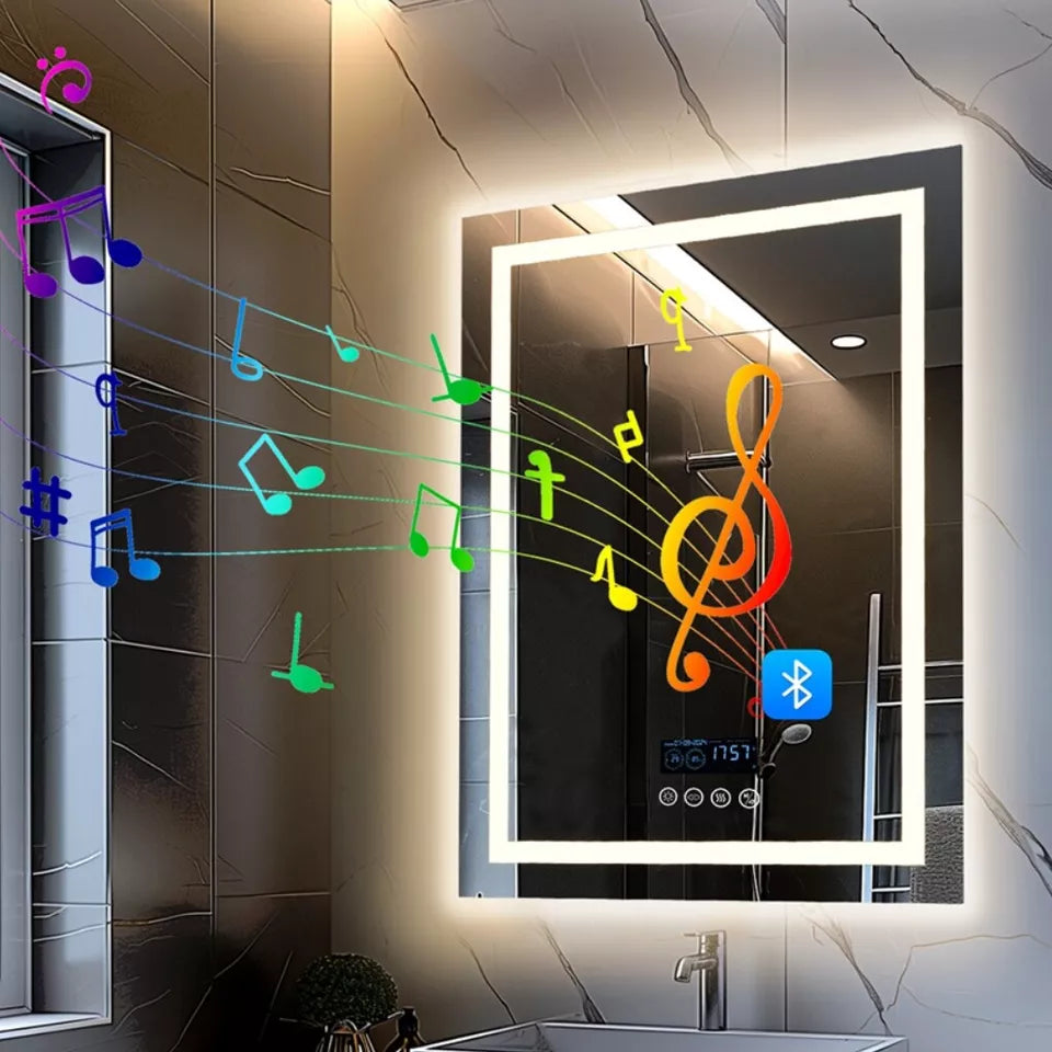 Buy Bluetooth speaker LED bathroom mirror Australia