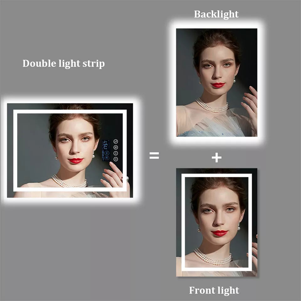 Buy online LED bathroom mirror with Bluetooth Australia