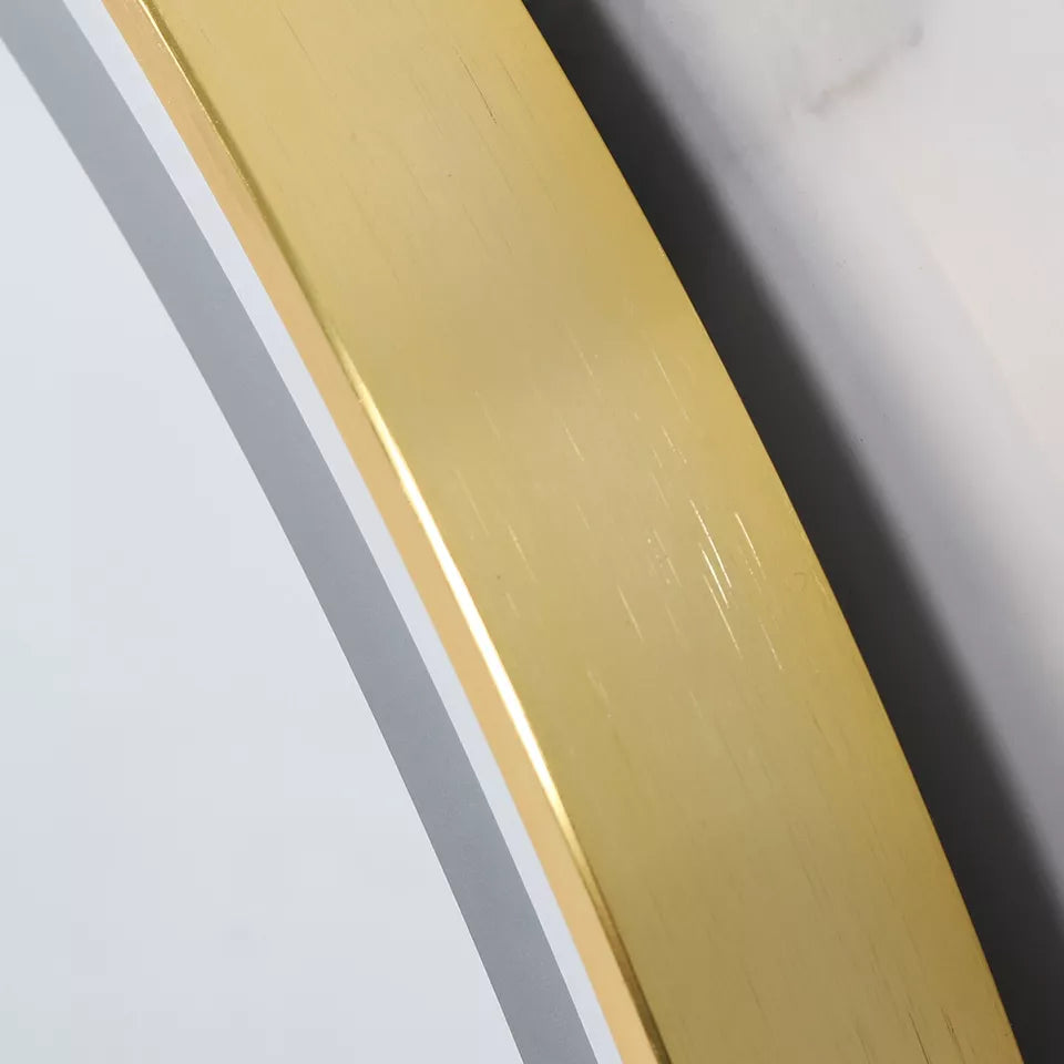 Shop round dimmable bathroom mirror Australia