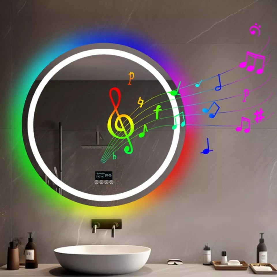 Shop Bluetooth LED bathroom mirror Australia