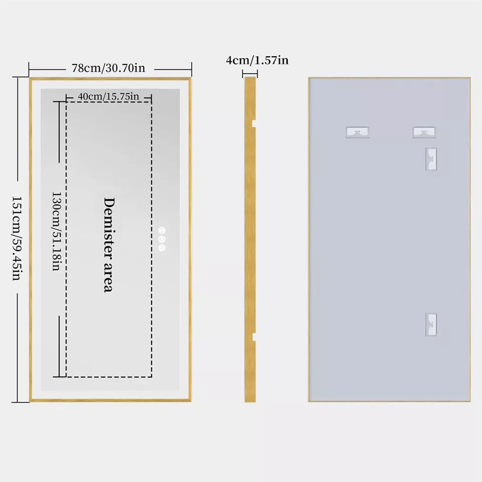 High-tech bathroom mirror Australia