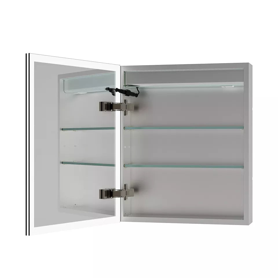 Luxury Bluetooth Mirror Cabinet with Touch Control Dimmer