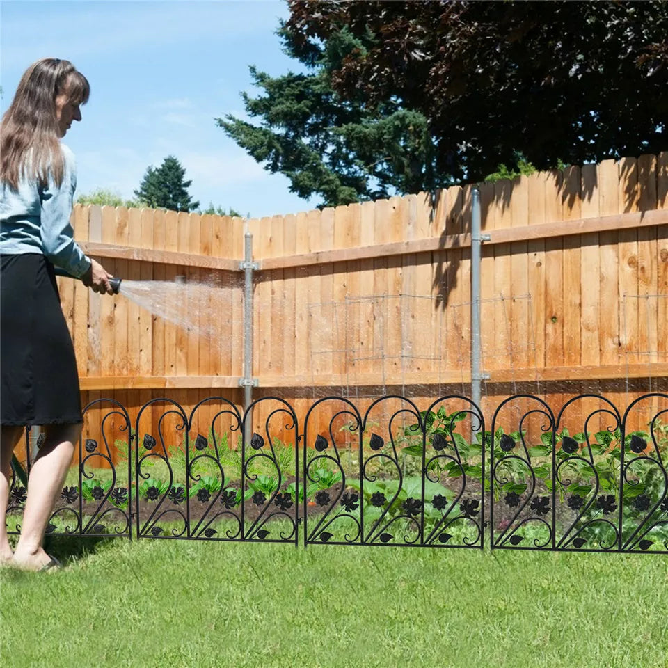 Affordable Black Metal Garden Fencing - Buy Online Australia