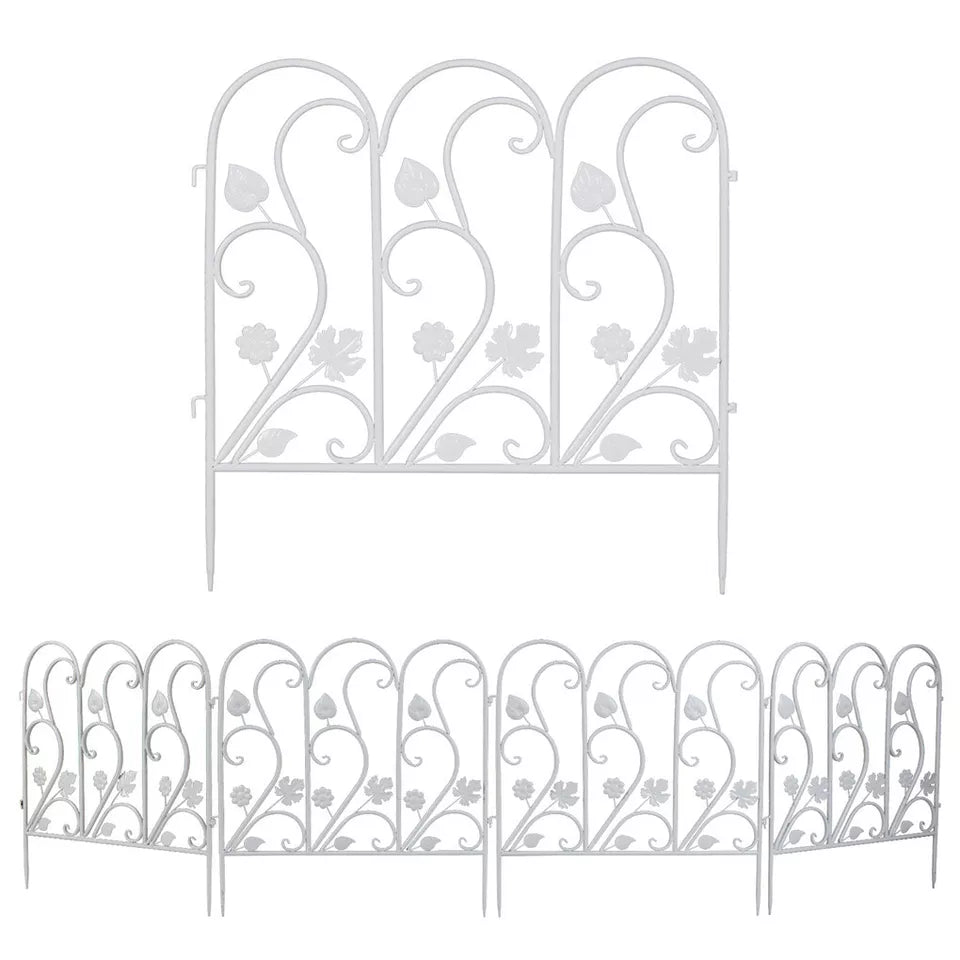 Shop Black Metal Garden Fence - Buy Online Australia