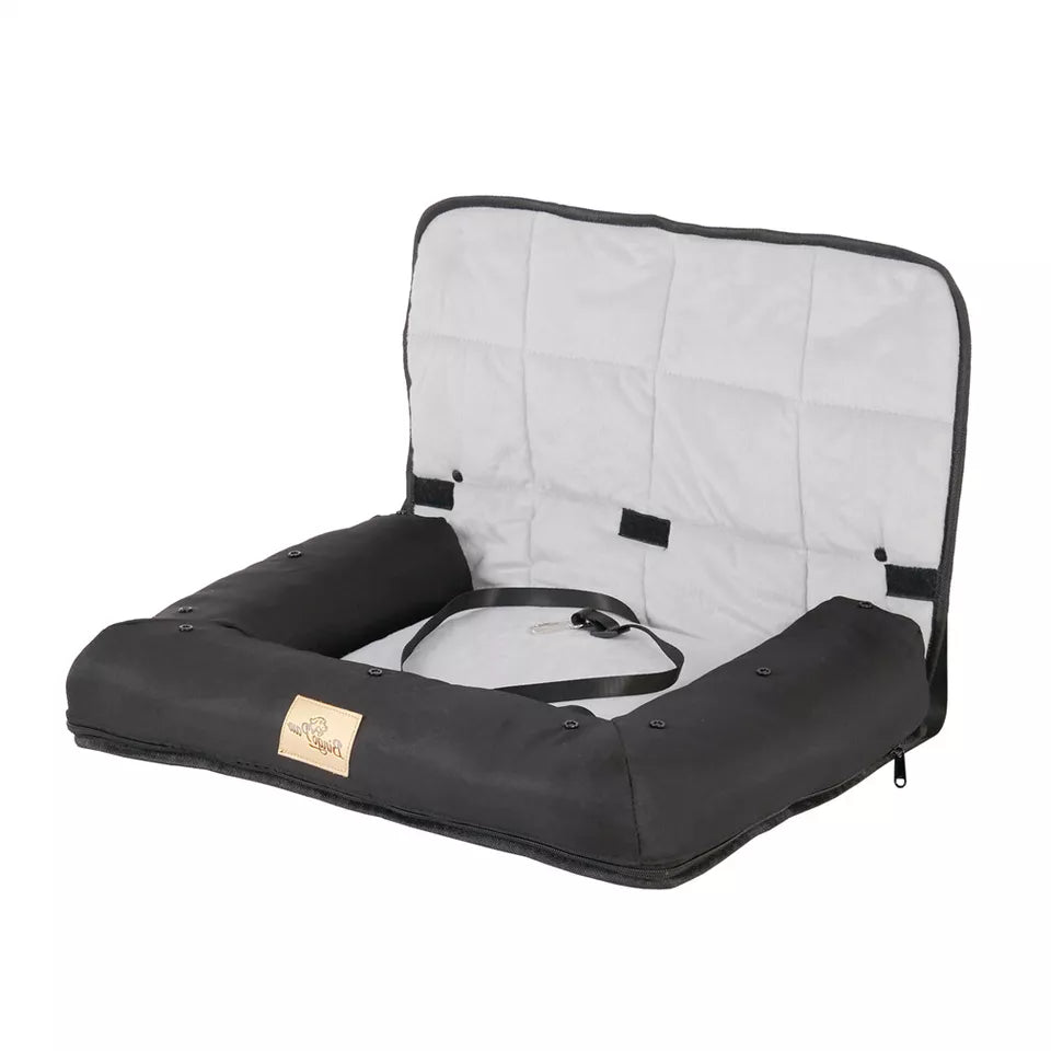 Waterproof Dog Car Seat Bed with Safety Belt