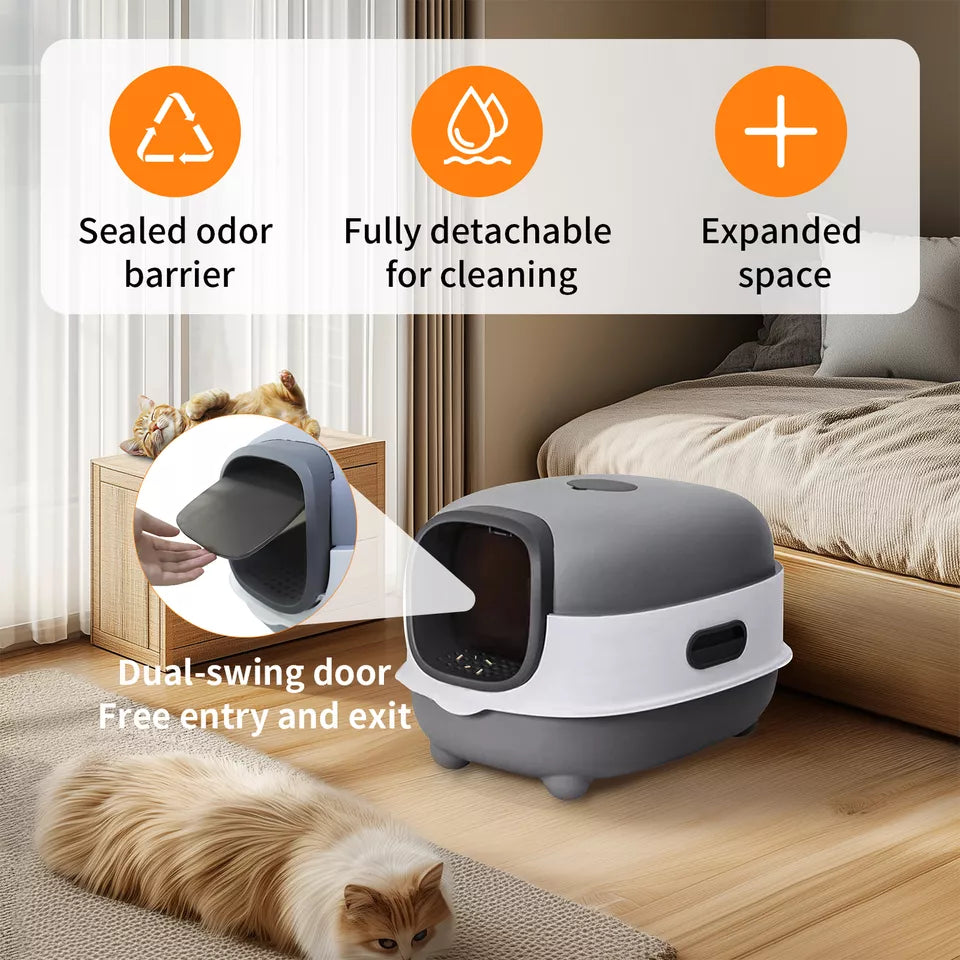 Leak-Proof Cat Litter Box for Sale