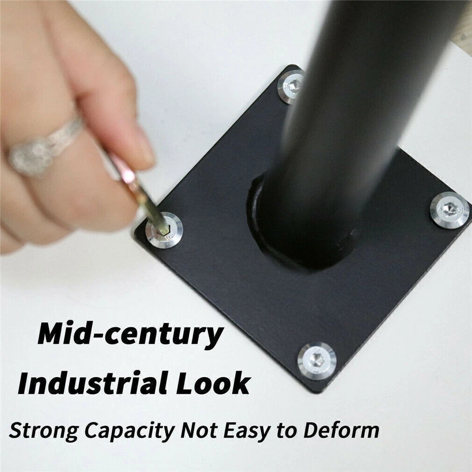 Industrial Nesting Wooden Side Tables