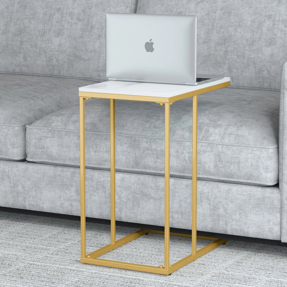 Heavy Duty C Shaped Bed Side Table