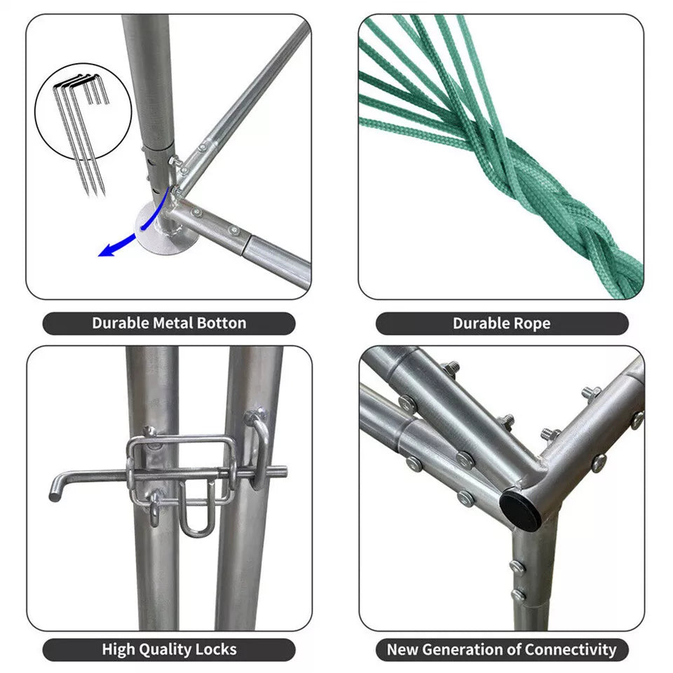 Premium Walk-In Chicken Coop with Metal Cage for Sale in Australia