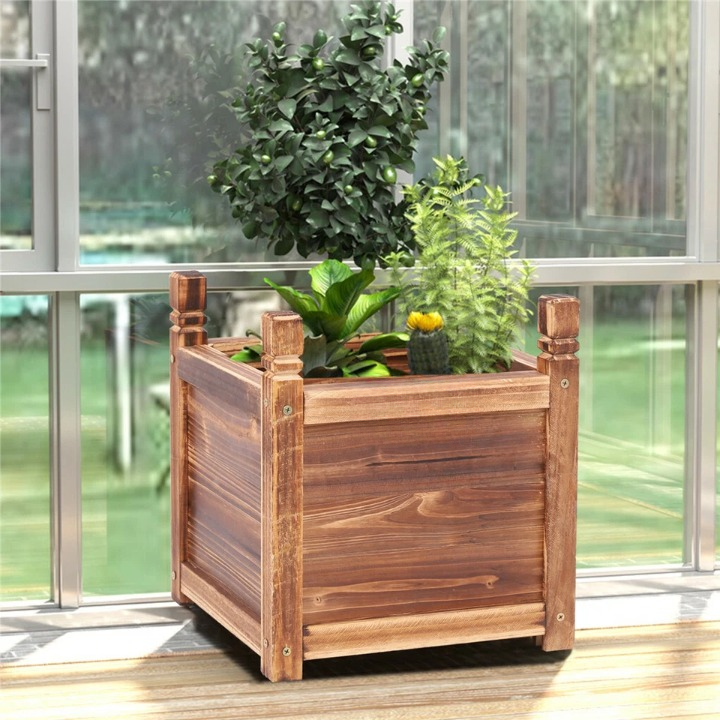 wood-square-planter-box-container-for-flowers-plants-garden-patio-porch-use