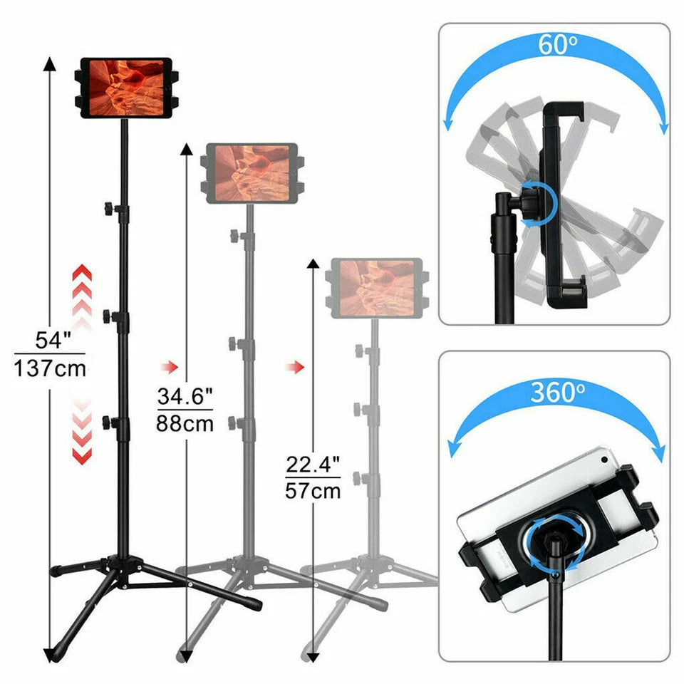 reinforced-tablet-floor-tripod-stand-height-adjustable-ipad-phone-mount-holder