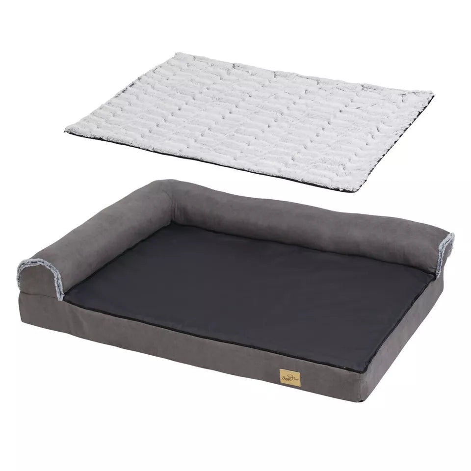 Bolstered Dog Cushion Bed for Sale