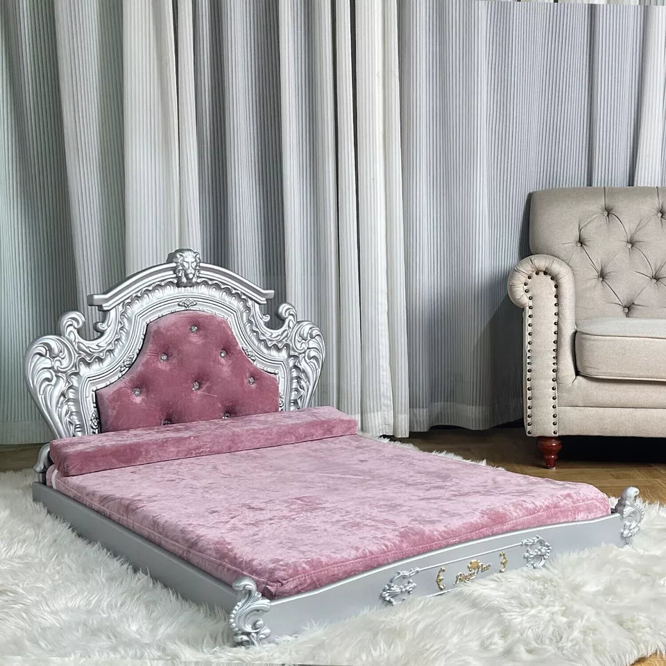 Pink Velvet Pet Lounge Australia