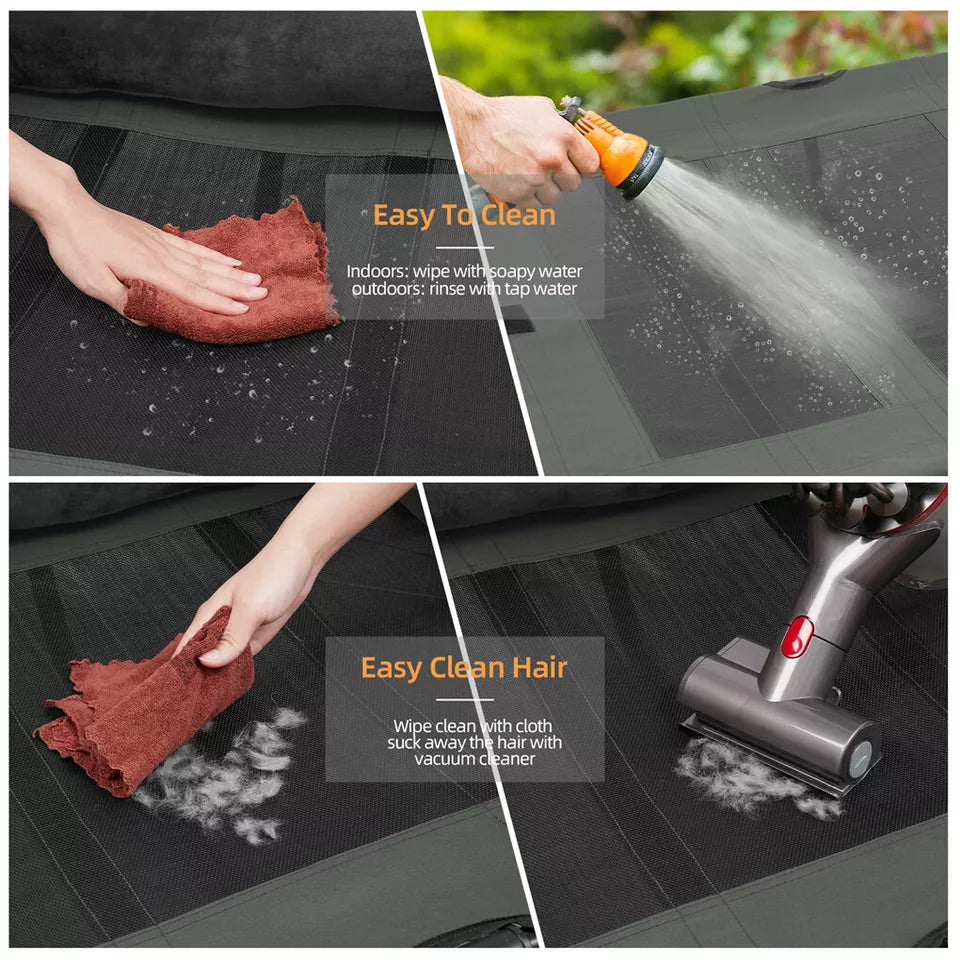 Dog Bed with Cooling Bolster Australia