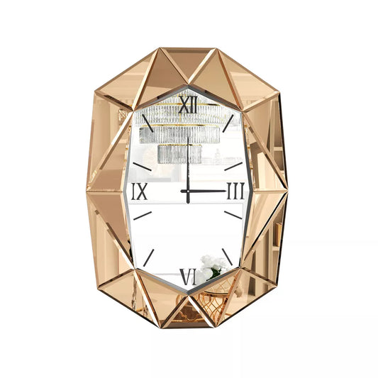 Geometric Diamond Wall Clock AU