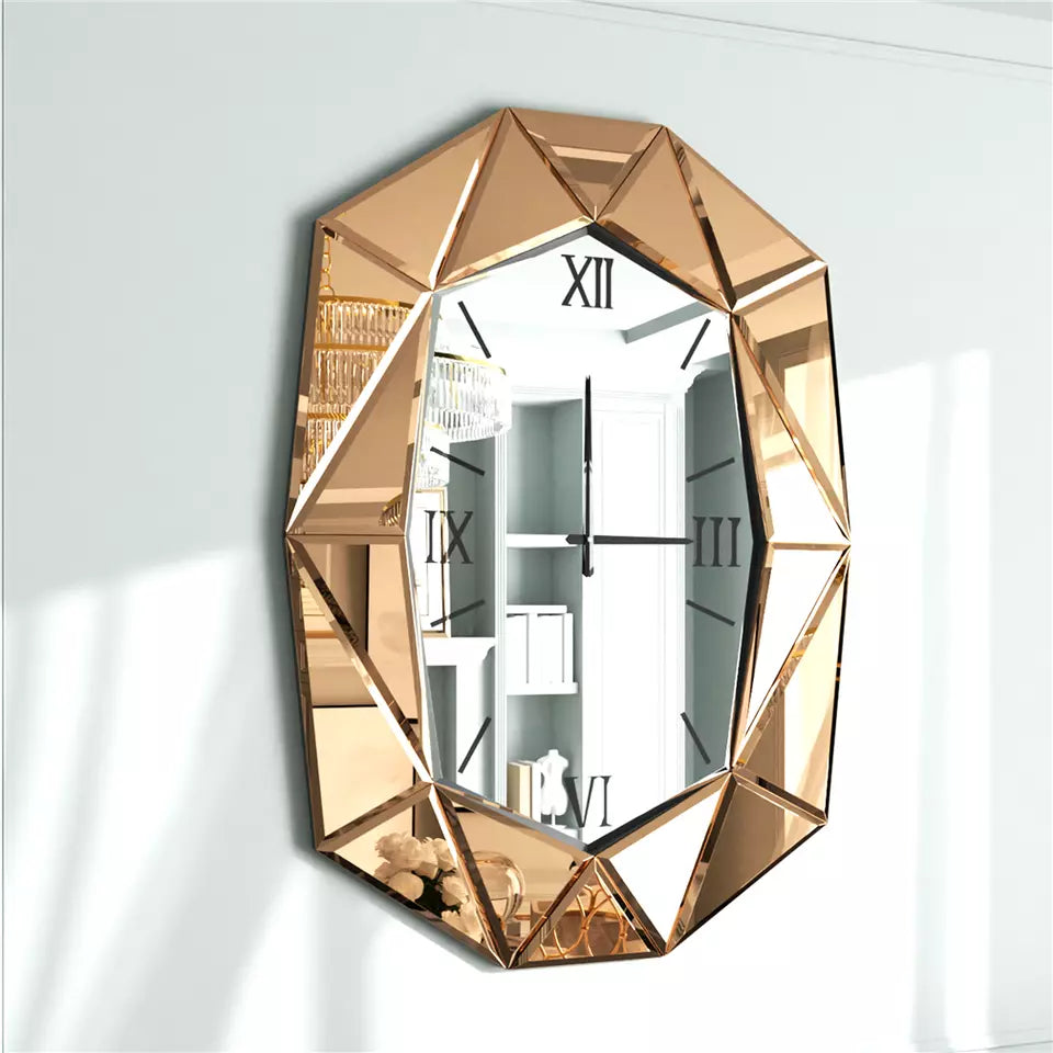 Diamond Design Wall Clock AU