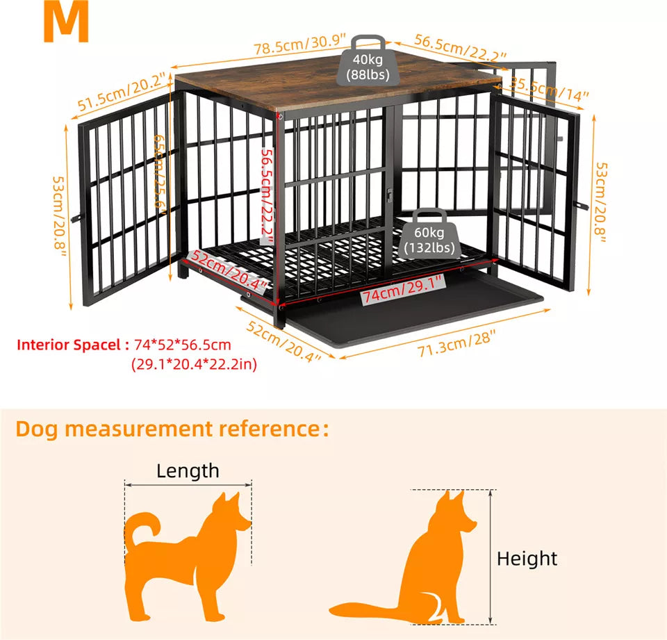 Buy Dog Crate with Storage Australia