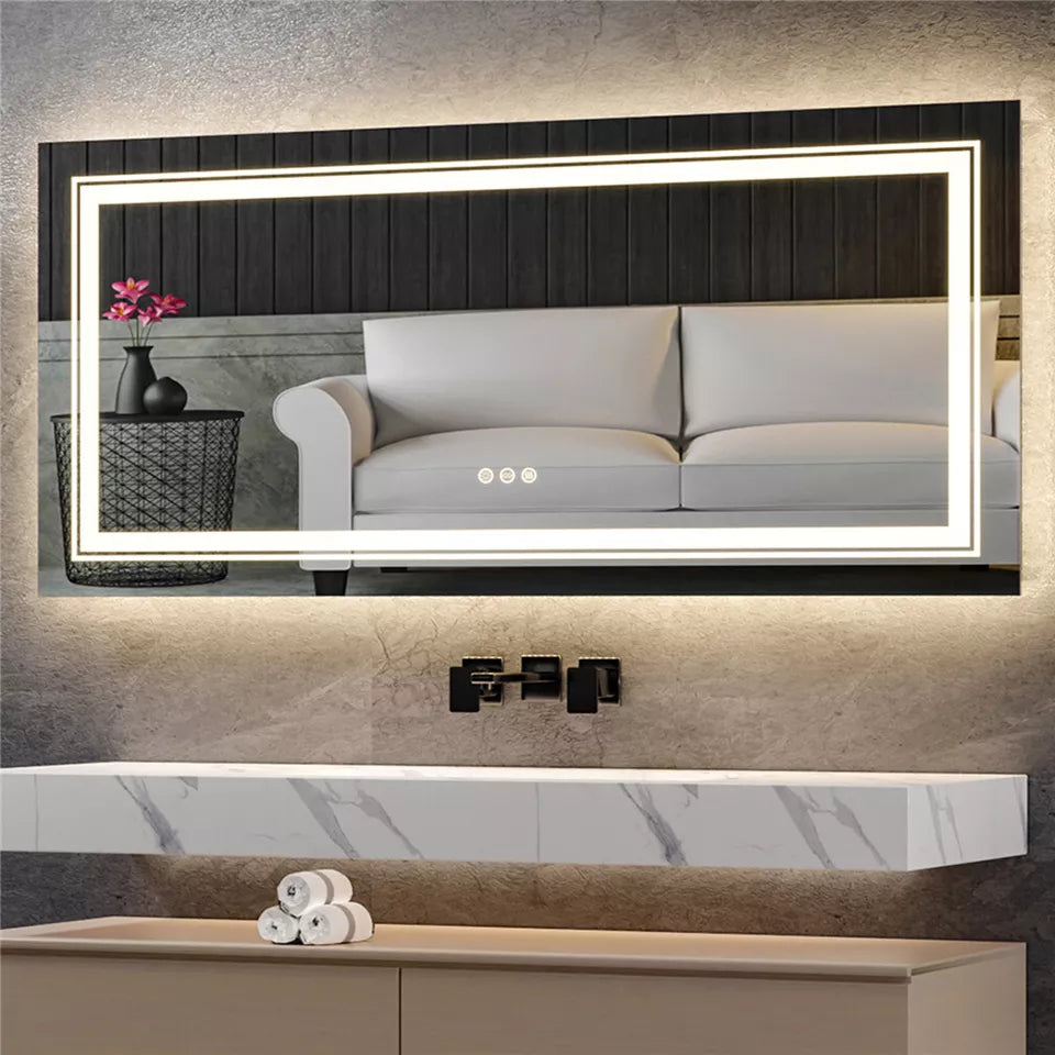 2-Way Mount LED Mirror Australia