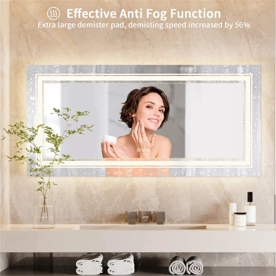 Anti-Fog Dual Mount Mirror Australia