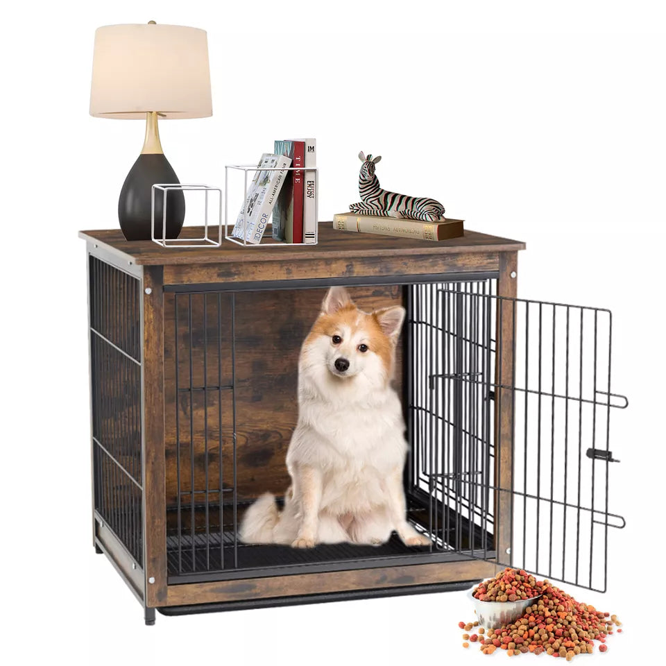 Wooden Pet Crate End Table – Available Online for Pets in Australia