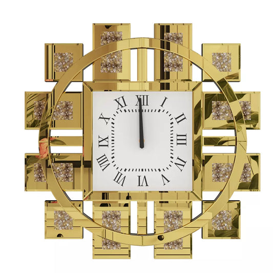 Shop Luxury Crushed Diamond Wall Clock AU