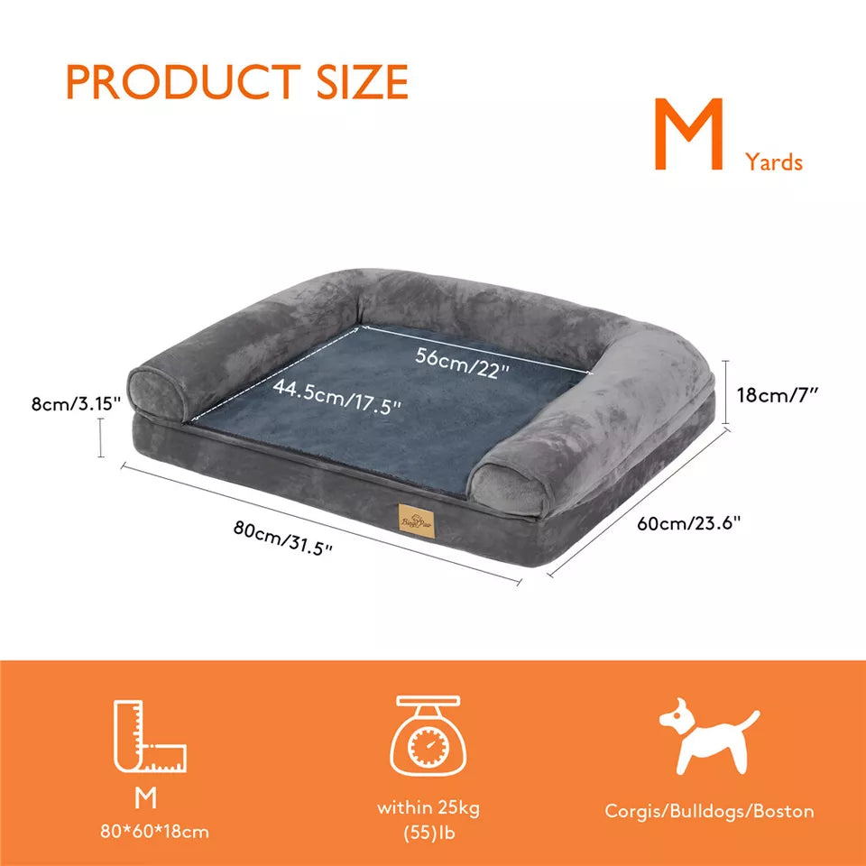 Buy Dog Bed with Bolster Australia