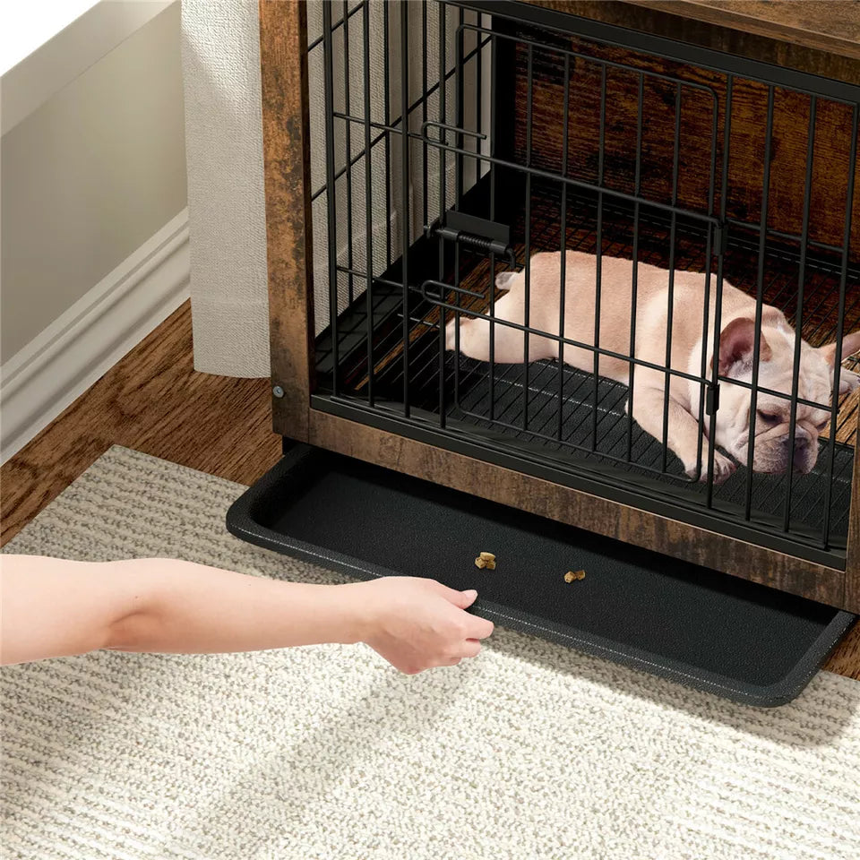 Wooden Pet Crate & Dog Cage End Table for Sale in Australia - Shop Now