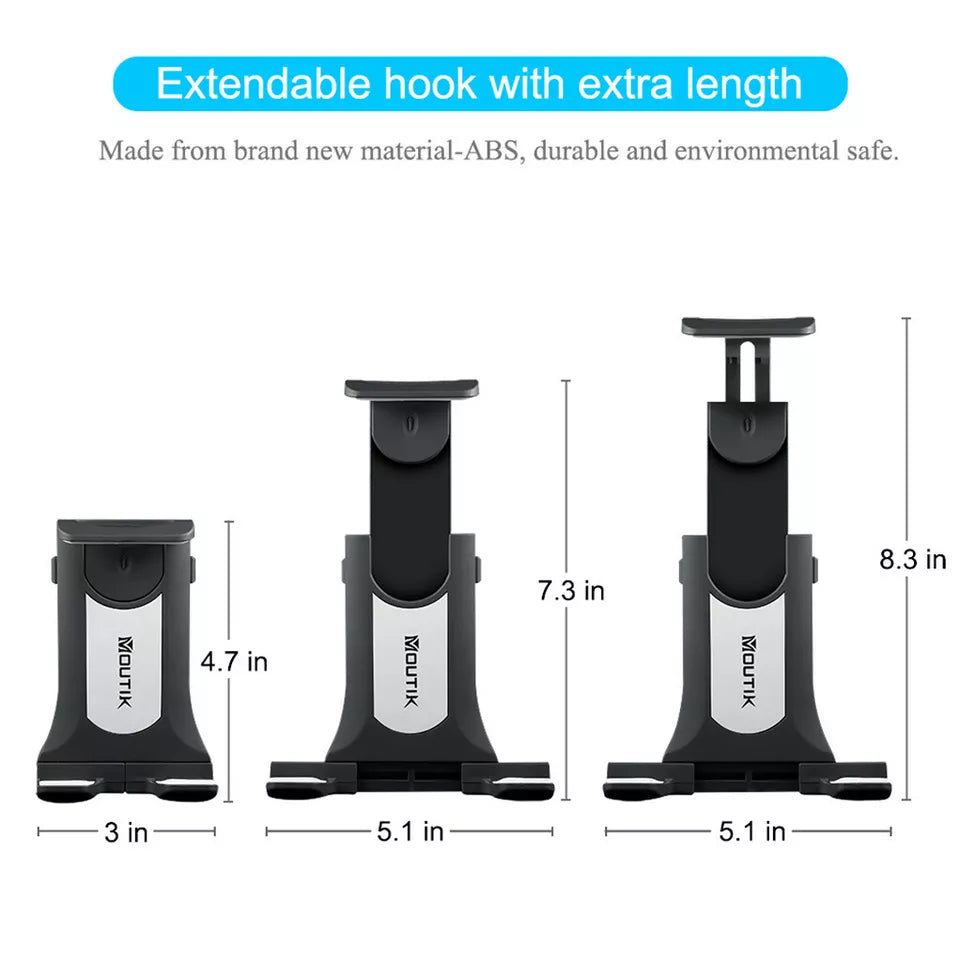 Universal Tablet Mount ? CD Slot Holder for 3.5?10.5? Devices