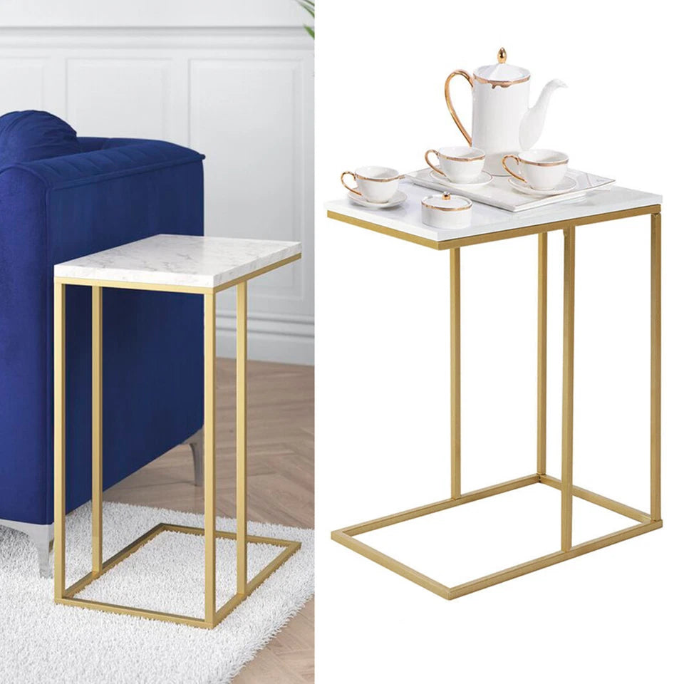 Heavy Duty C Shaped Bed Side Table