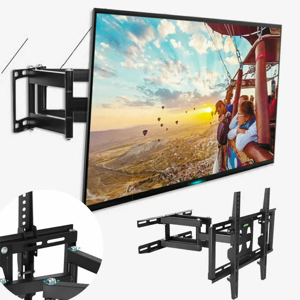 tilt-swivel-dual-arms-tv-mount-cantilever-wall-bracket-40-46-50-55-56-lcd-led
