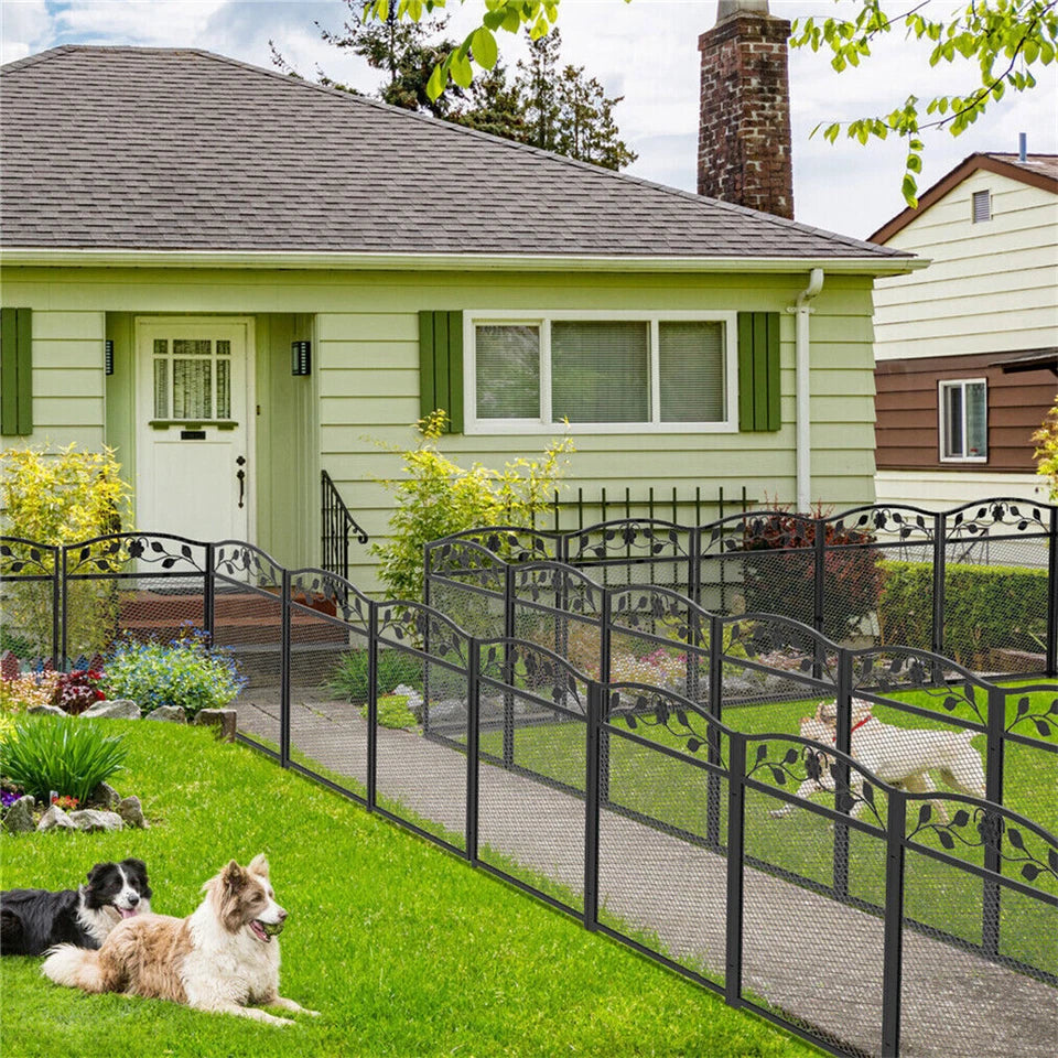 Heavy Duty Foldable Metal Indoor Outdoor Exercise Pet Fence Dog Playpen Kennel
