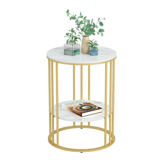 Buy Gold Marble Side Table Online in Australia