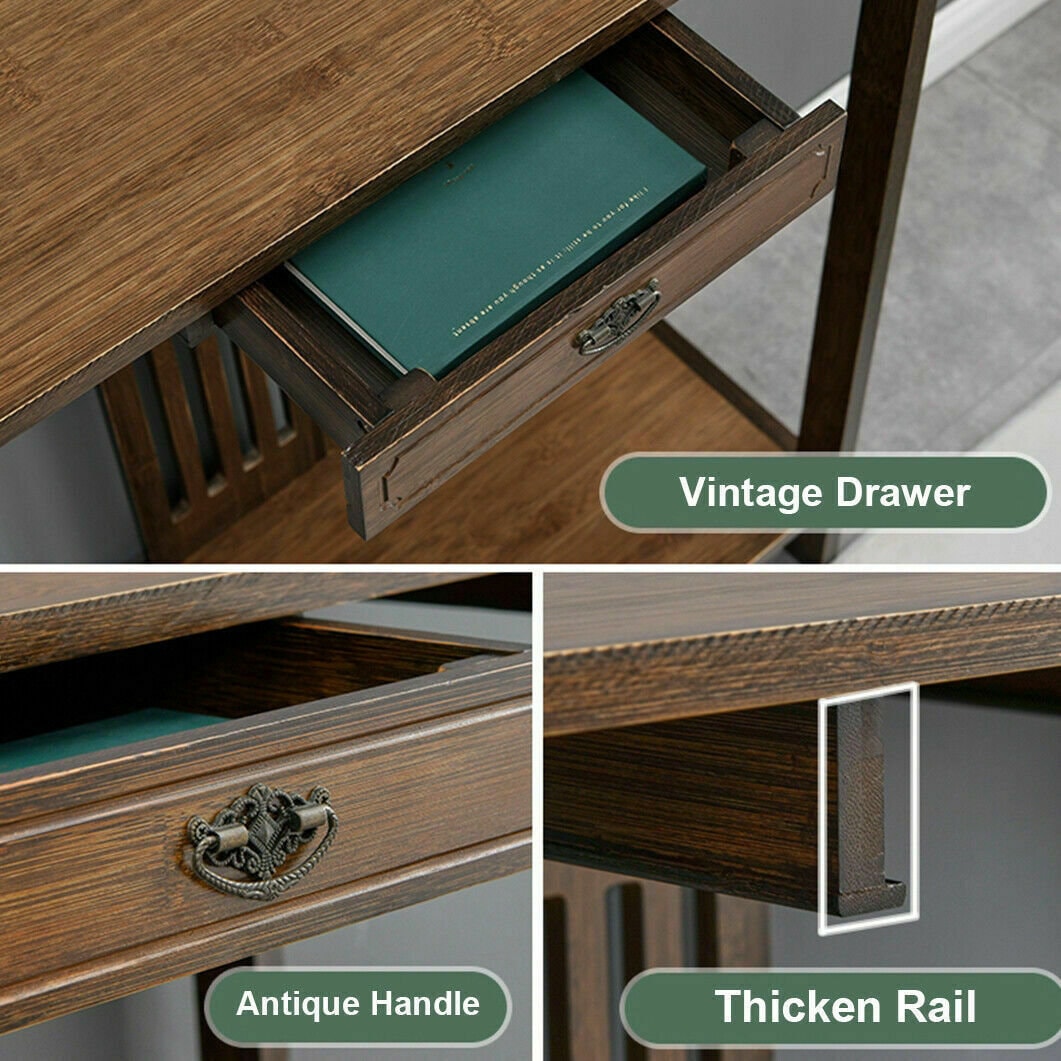 Elegant wooden console table with spacious drawers – buy online in Australia