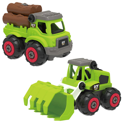 Build-ables - Forestry Vehicles 2 in 1