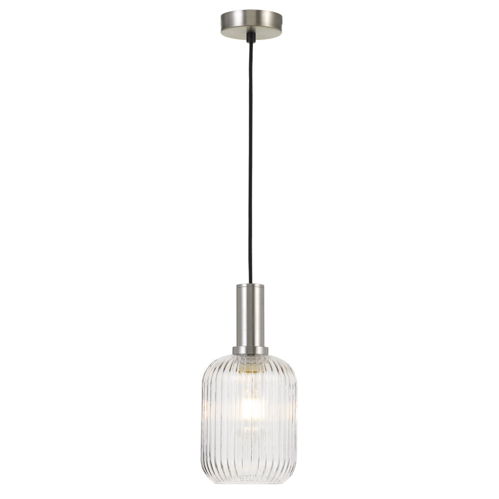 TFS 20 PENDANT 25wE27max D 200 H 300 CLEAR with NICKEL