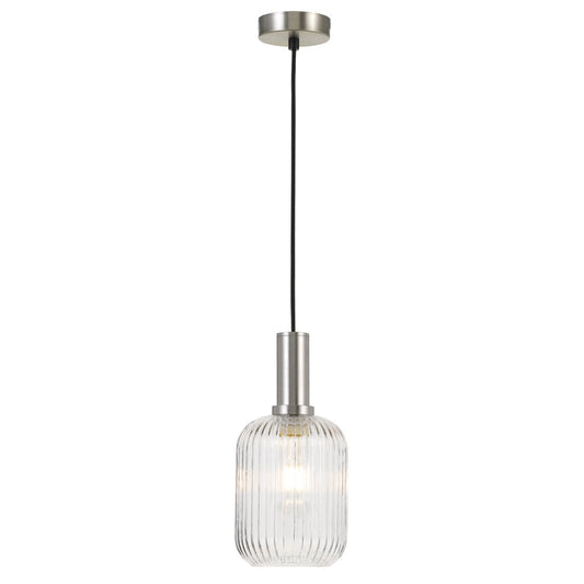 TFS 20 PENDANT 25wE27max D 200 H 300 CLEAR with NICKEL