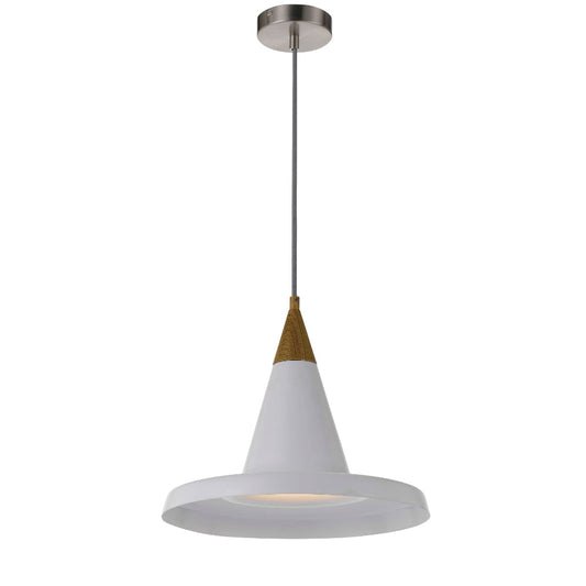 TFS 35 PENDANT 25wE27max D 355 H 200cable2.0 WHITE / OAK